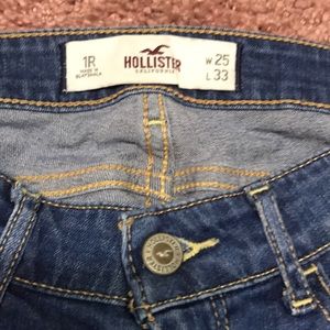 Hollister Destroyed Bootcut Jeans